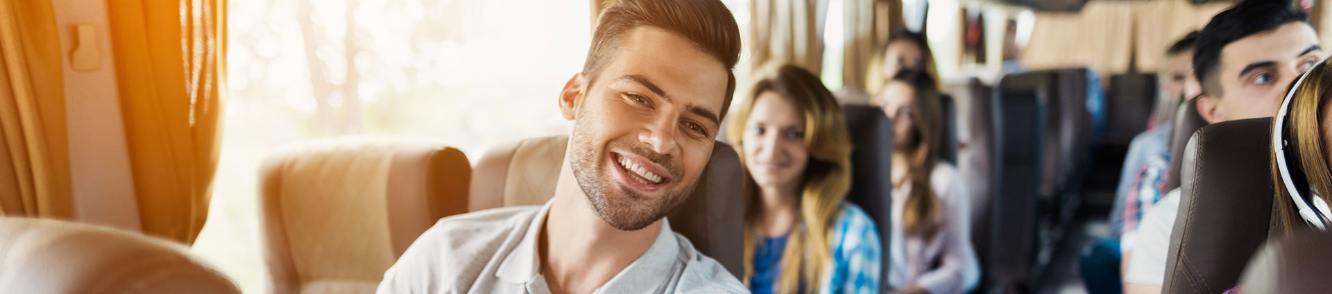 photo of people riding a NATS bus in Northwest Arkansas